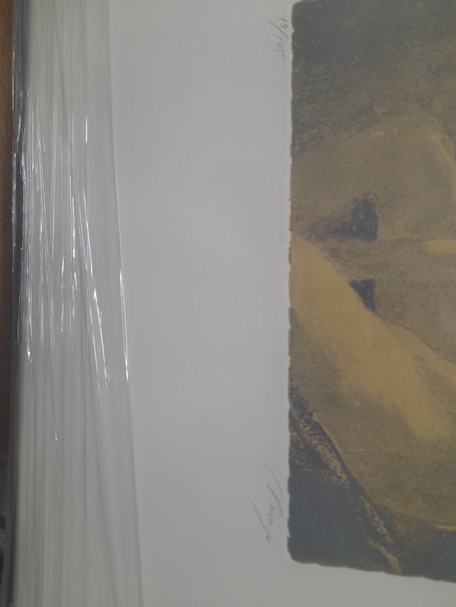 Cuadro Arte/litografía - Figura humana dorada