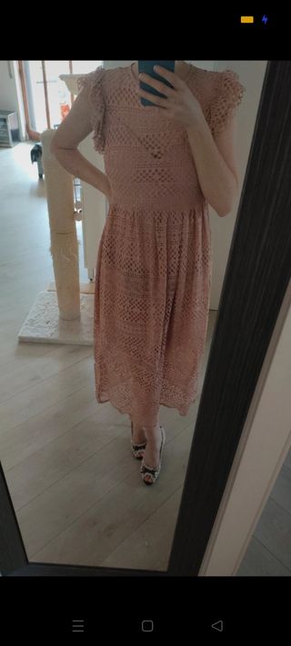 Abito Rinascimento rosa antico