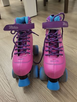 Patines de cuatro ruedas niña 35,5