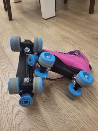 Patines de cuatro ruedas niña 35,5