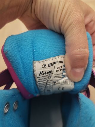 Patines de cuatro ruedas niña 35,5