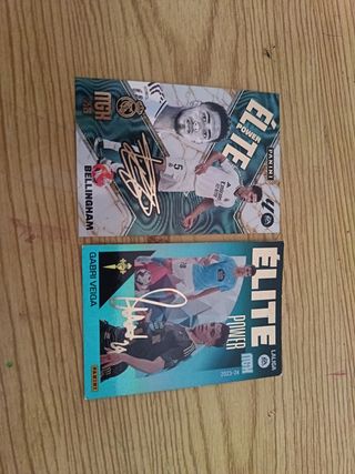 Cromos panini Bellingham & Veiga