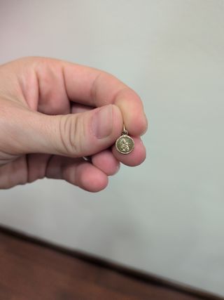 Mini Escapulario Oro 18k