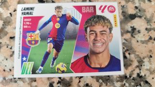 Cromo Lamine Yamal FC Barcelona