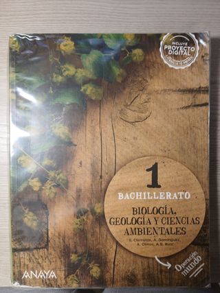 Biología, Geología y Ciencias Ambientales 1.