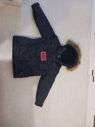 Geographical Norway Anorak - azul marino talla 10 
