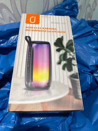 Altavoz Bluetooth Portátil LED