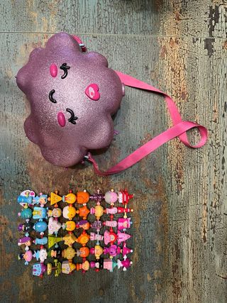 Mochila nube + muñecos Wizies