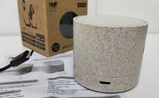 Mini Altavoz Portátil Beige