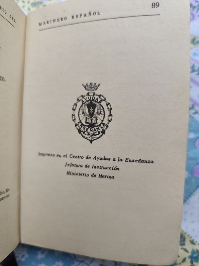 Devocionario marinero antiguo