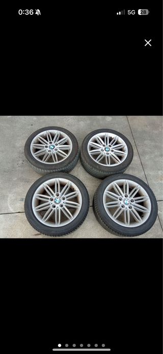Llantas BMW ORIGINALES 17 con neumaticos