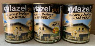 Tè al pino 3xxyLazel Lasur Mate 750 ml+vernice per parquet