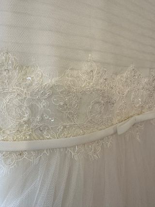 Vestido novia Rosa Clará blanco
