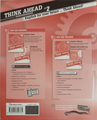 Think Ahead 2ºeso. Woorkbook 2019