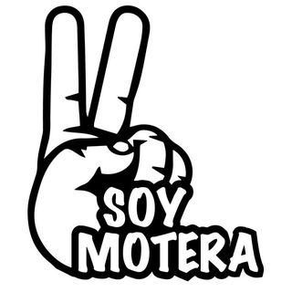 Vinilo Moto Soy Motera