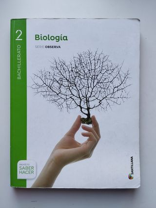 Libro Biología 2° bachillerato Santillana 