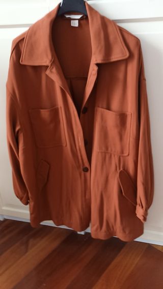 Chaquetón marrón caldera - Talla xl. Nuevo