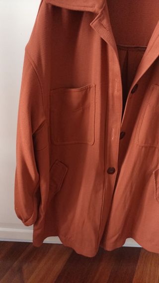 Chaquetón marrón caldera - Talla xl. Nuevo