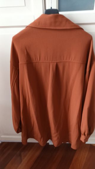 Chaquetón marrón caldera - Talla xl. Nuevo