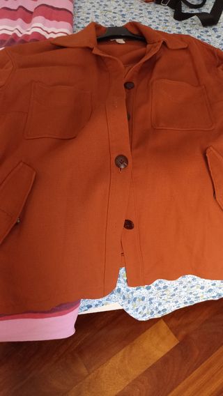 Chaquetón marrón caldera - Talla xl. Nuevo