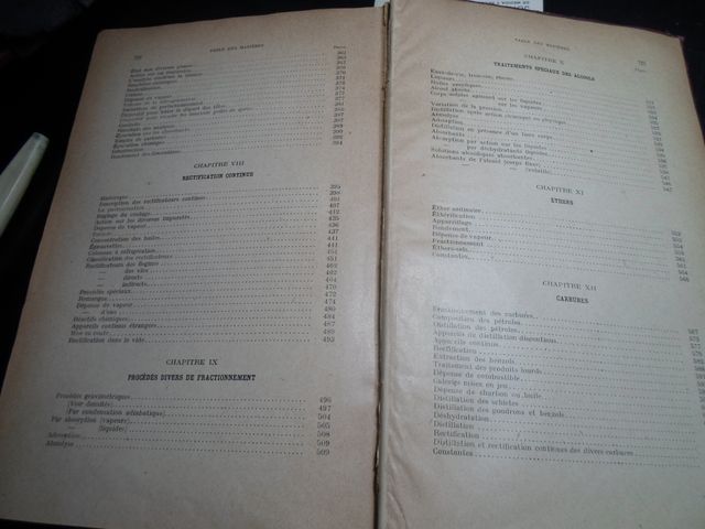 Libro antiguo: Destilación y Rectificación