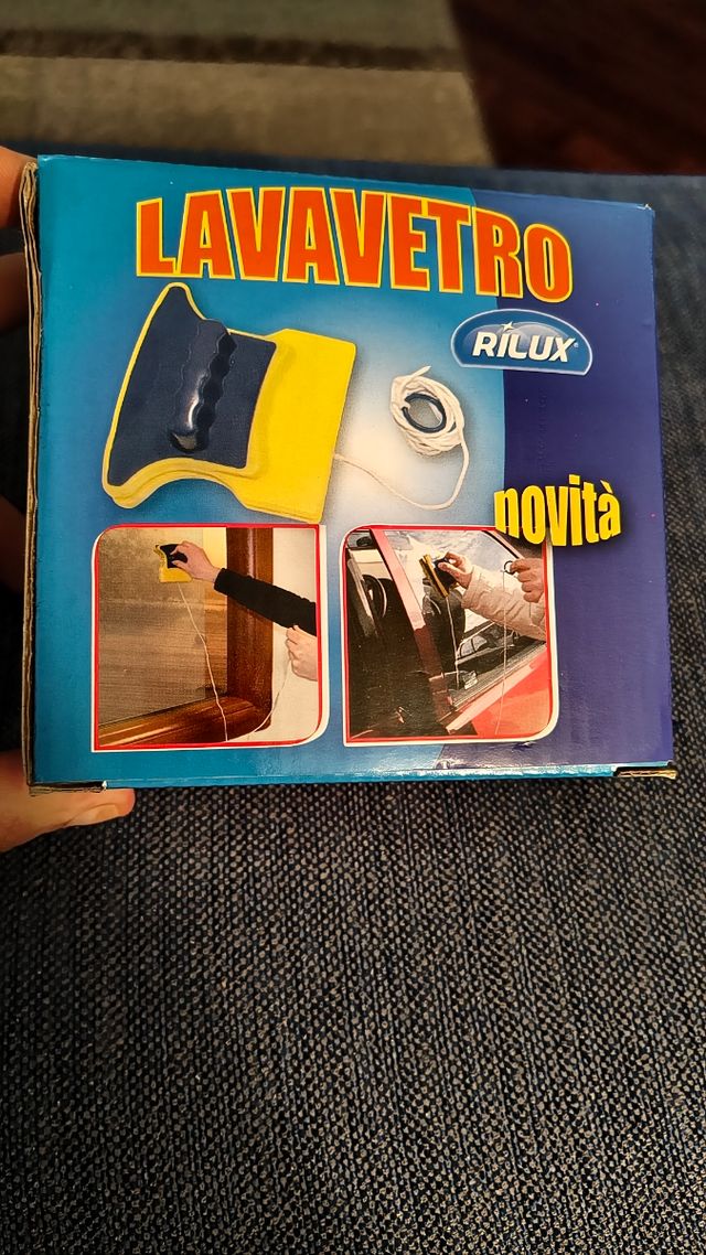 Lavavetri Magnetico doppio lato Rilux - Nuovo