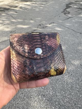 Cartera Piel Serpiente pitón 