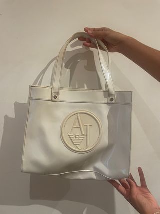Bolso Armani blanco