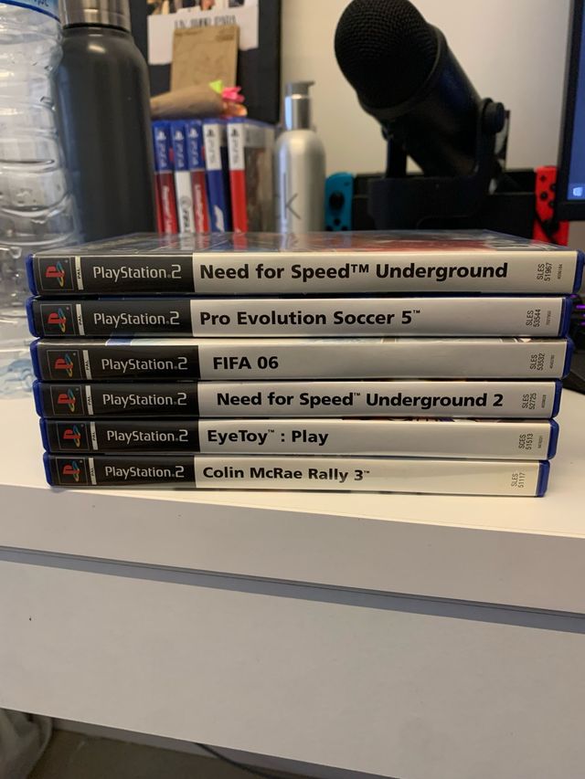 6 giochi per PS2 - Vari