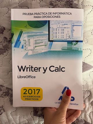 Prueba práctica de Informática: Writer y Calc (...