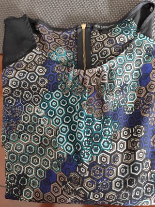 Blusa New Saks Fifth Avenue multicolor