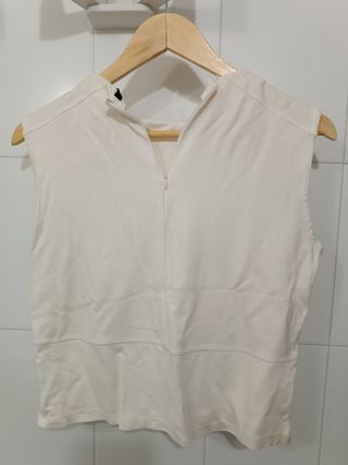 Blusa Mango blanca - Talla M