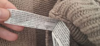 Poncho Massimo Dutti beige