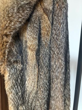 Cappotto pelliccia vintage marrone