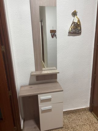 Recibidor con espejo - Mueble recibidor