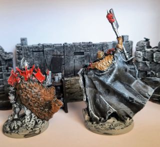 Miniaturas Caballeros Muerte para Rol o wargame