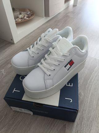 Zapatillas Tommy Hilfiger blancas 38