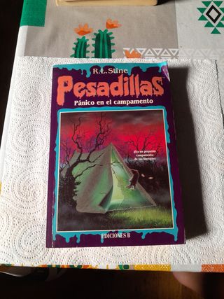 Lote de 4 libros de Pesadillas
