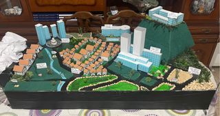 Maqueta ciudad casera