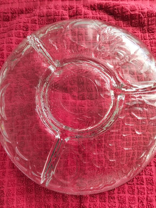 Fuente aperitivos Fidenza - cristal