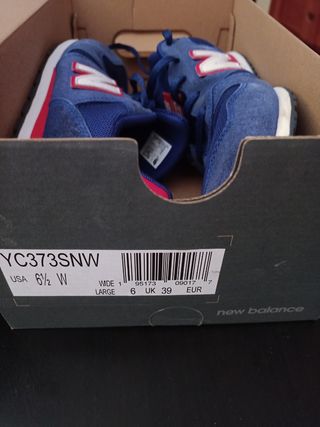 Zapatillas New Balance 373SNW -  Talla 39