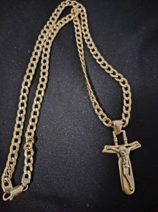 Cadena oro 18k - Cruz