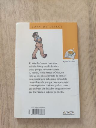 Óscar y el león de Correos (Sopa De Libros, 21)...