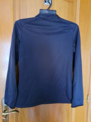 Cazadora deportiva , negra-rosa