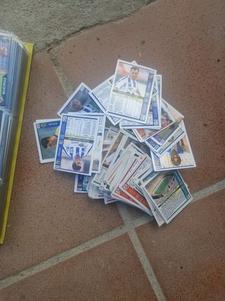 Liga 2004: cromos fútbol
