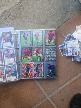 Liga 2004: cromos fútbol

