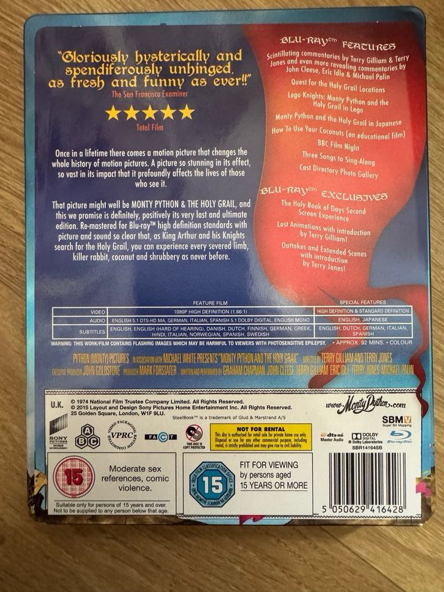 Monty Python:Los caballeros de la mesa cuadrada 