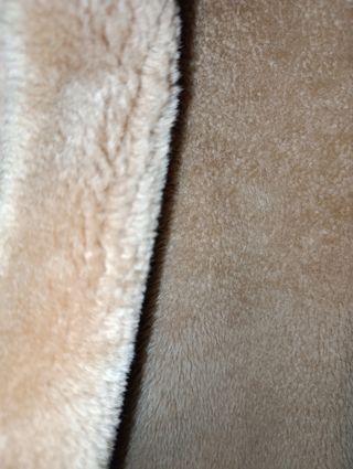 Chaqueta borrego vintage marrón