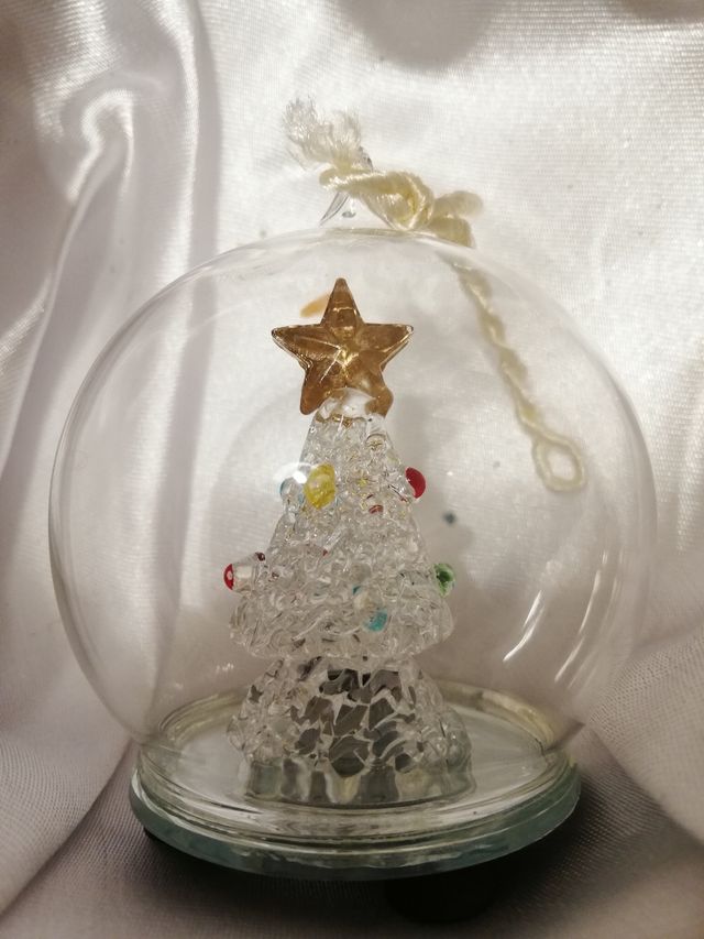 6 Palline Natale Vetro