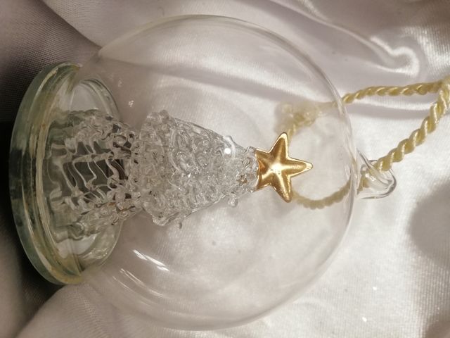 6 Palline Natale Vetro